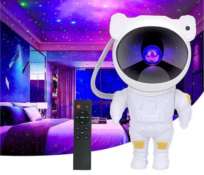 Proyector Galaxia Astronauta con Control