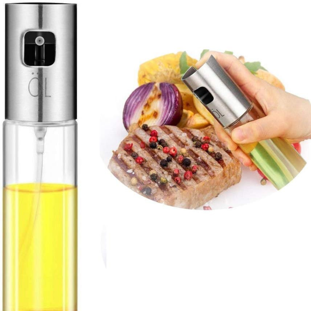 Dispensador de vidrio para Aceite/Vinagre 100ml - Image 5