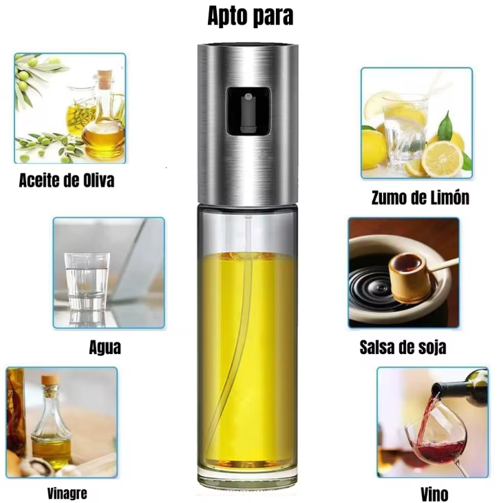 Dispensador de vidrio para Aceite/Vinagre 100ml - Image 3